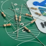 Resistor 0.50W Through-hole 1 Ohm, 330 Ohm