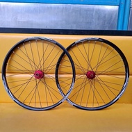 Bicycle wheelset 26er Mtb amoeba 855 thru axle sealed bearing