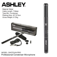PROMO- MIC KABEL CONDENSER ASHLEY SHOT PRO CONDENSOR MICROPHONE -ASGARDEN08