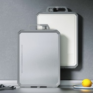 Household Cutting Board S304S316 Stainless Steel Cutting Board Thawing Fruit Knife Board Kitchen Dou
