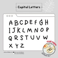 DFT Character Screen Press English Letter Sticker Large Print Design Your Own Printing