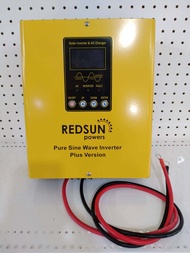 Redsunpowers 1200W หม้อแปลงเทอรอยด์ไฮบริดอินเวอร์เตอร์ DC 24V เป็น AC 220V Pure Sine Wave Hybrid Sol