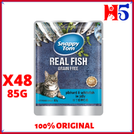 SNAPPY TOM Pouch Wet Cat Food 85G x 48 Pouches