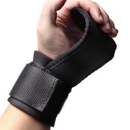 Black Weight Lifting Straps Gym Training Wrist Strength Support Bar Strap [IO]