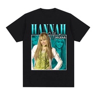 Hannah Montana 90s Vintage Graphics Tee Shirt Men Women Clothing Harajuku High Street T-shirt Fashio