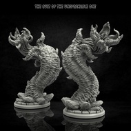 Dhole-the Cult of the Unspeakable One-Aberration Monstrosity Giant Worm/28 32mm scale 3D printed min