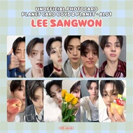 LEE SANGWON ALD1/ ALPHA DRIVE ONE/ BOYS 2 PLANET/ BOYS II PLANET/ BOYS PLANET 2/ UNOFFICIAL PHOTOCAR