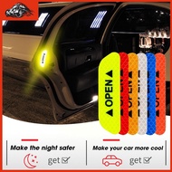 OPEN Stickers 1pcs Car Door Reflector Stickers OPEN Car Reflective