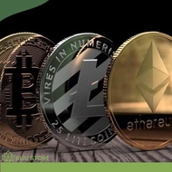 PHYSICAL COIN CRYPTO UNISBOP CHAINLINK CARDANO THETA POLKADOT BNB