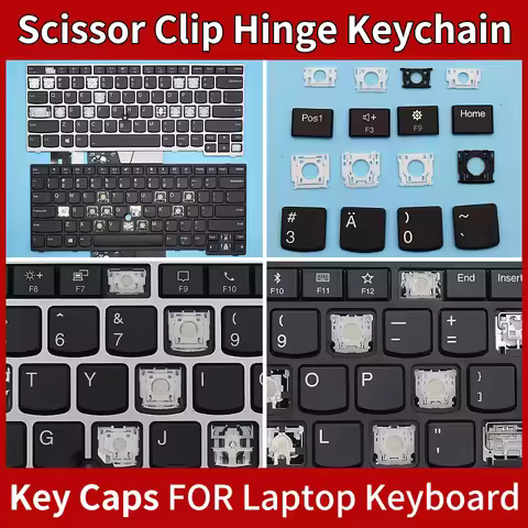 Replacement Keycaps Scissor Clip Hinge For Lenovo ThinkPad A475 A485 T470 T480 T490 T490S T495S T495
