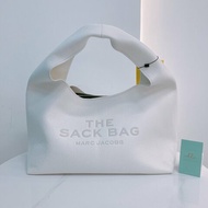 MS0633	Marc Jacobs 馬克 雅各布斯 / 莫傑 大手提包 大腋下包 大號 牛皮 白色 銀扣 The Sack Bag Tote Large Calfskin White x PHW