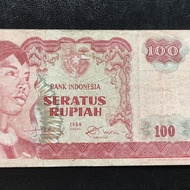 I - 07 Uang Lama Indonesia 100 Rupiah Jendral Sudirman tahun 1968