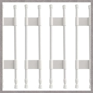 [gengciy9] 4 Pieces Double RV Fridge Bars, Adjustable 15.8-27.6 Inches Non-Slip Refrigerator Tension