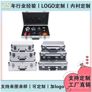 Air Box Lock Instrument with Sample Aluminum Alloy Hardware Aluminum Tool Box Product Factory Small 
