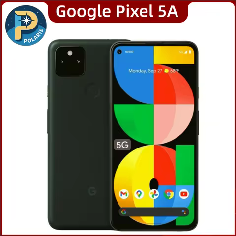 Original Google Pixel 5a 5G 128GB ROM 6GB RAM Unlocked Android Original Cell Phone for All Countries