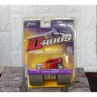 '31 Ford Model Fire Depta. D-ROD$ Jada DIECASTING 1:64 - Rare Item collection - Toy collection - JAD