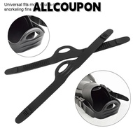 LAKAMLA Flippers Fin Strap, Elastic Adjustable Swimming Fin Strap, Durable Rubber Fin Flippers Strap