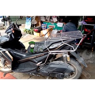 Yamaha Rear Rack Aerox2021 Grille Thick Steel Spare Parts Air Rock 2021 5 Channels Motorcycle Place 