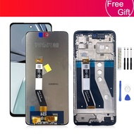 Screen For Motorola Moto G62 5G LCD Display Touch Screen Sensor Digiziter Assembly Replace 6.5" For 