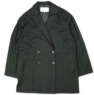 Ray BEAMS 22AW Big Silhouette Double Jacket 61-16-0022-462 1 BLACK Tailored Outerwear [Used] [Ray BE