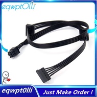 eQQ1Pcs GPU PCI Express 6Pin Male 1 to 3  SSD Power Supply Cable for  CX850M CX750M CX600M CX500M CX