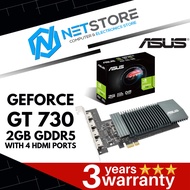 ASUS GEFORCE GT 730 2GB GDDR5 GRAPHIC CARD WITH 4 HDMI PORTS - GT730-4H-SL-2GD5 - 90YV0H20-M0NA00
