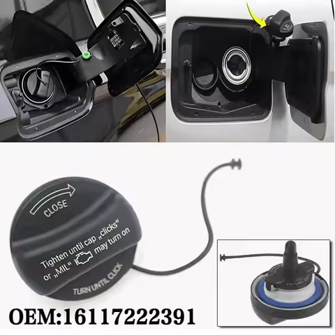 Fuel Tank Air Cap for BMW Assembly 16117222391 16117222330 for E60 E90 F01 F02 X5 X3 X6 Z4 MINI Coop