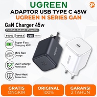 UGREEN Charger Set Adaptor Fast Charging PD 45W Cable 1M Type C Mini Design for iphone 17 Pro Max Ug