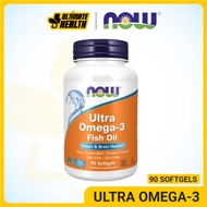 Now Foods, Ultra Omega-3, Fish Oil, Supports Brain Health