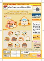 (PRE ORDER 預訂) Bandai 天竺鼠車車 曲奇磁鐵 食玩 (原盒14入) ~ Bandai Pui Pui molcar Cookie MAagcot (Box of 14)