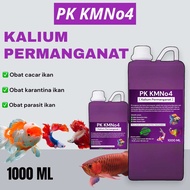 Obat cacar ikan pk kmno4 kalium permanganat 1 liter obat karantina ikan obat parasit