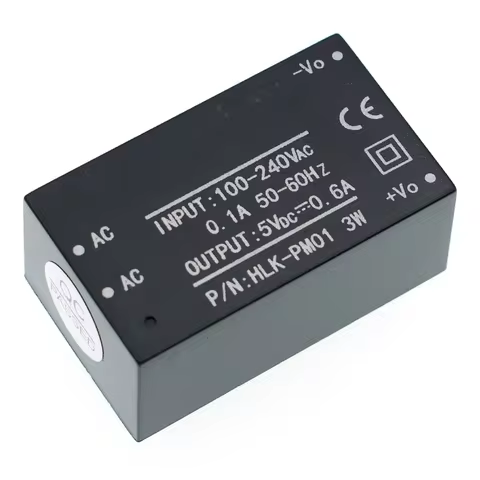 HLK-PM01 HLK-PM03 HLK-PM12 AC-DC 220V to 5V/3.3V/12V Mini Power Supply Module Intelligent Household