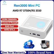SZBOX Ren3000 Mini PC AMD R7 3750H/R5 3550H DDR4 WiFi5 BT4.2 Windows 10/11 Gaming & Office Computer