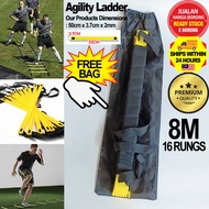 【E BORONG】2 - 10M Agility Ladder for Speed Soccer Football Fitness Feet Training