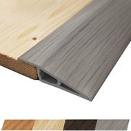 1 Roll Of 39.37 Inch PVC Floor Transition Strip,20mm Height Threshold Ramp Self-Adhesive Carpet Edge