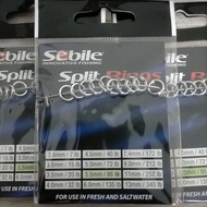 Ready Stock Sebile Split Rings 5.5mm/86lbs
