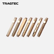 TRAGTEC Mini Brass Ballpoint Pen Pocket EDC Stationery Pen