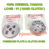 LC135-V1 LC 135 ES HAND CLUTCH (100% ORIGINAL YAMAHA) Clutch Boss Center & Pressure Plate Mangkuk Pa