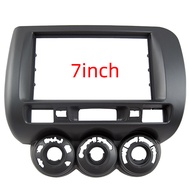 Honxun 9นิ้ว ชุดติดตั้งบนบอร์ด หน้ากากวิทยุ 2din android กรอบวิทยุ สำหรับ HONDA Jazz City Zx Idsi 20