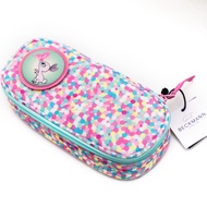 ✢☋▨Norway Beckmann school bag matching little princess and prince cartoon pencil case contains 1 velcro