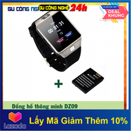 Đồng Hồ Thông Minh Dz09 Lắp Sim Nghe Gọi Cắm Thẻ Nhớ - Dc1599 Tặng 1 Pin Dz09
