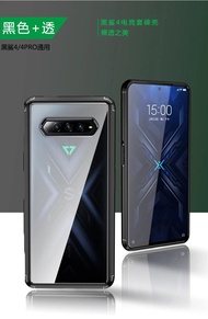 hot For Xiaomi Black Shark 4 4s 5 Pro Case Ultra-thin Soft TPU Frame Transparent Acrylic Shockproof