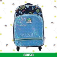 Swan Trolley Original Smile Pop Up Roll School Bag Primary XXL (360 Degree Rotating Wheel)