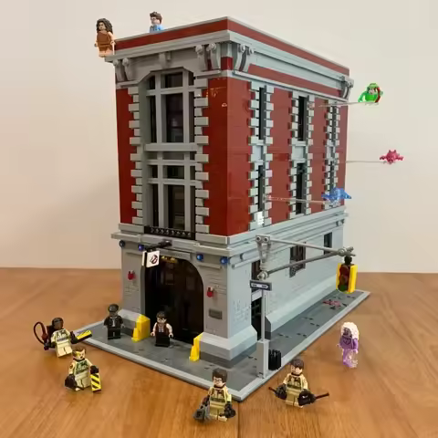 HOT 4634pcs FIT 75827 Ghostbusters Firehouse 16001 83001 Building Blocks Bricks Kit Compatible 75827