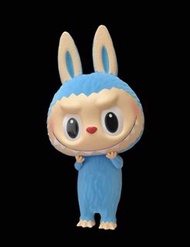現貨大娃Zimomo fuzzy sky fuzzy labubu figure 毛絨 how2work popmart 藍色 blue