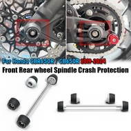 For Honda CBR650R CBR 650R 2019-2024 CB650R CB 650R 2019-2024 Motorcycle Front Rear wheel Spindle Cr