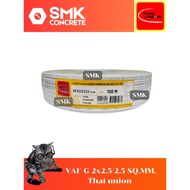 VAF-G Wire 2x2.5/2.5sq.mm Thai Union Roll 100 Meters