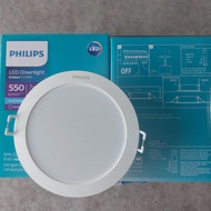Lampu Downlight PHILIPS LED Eridani DL190B Kemasan Pack Isi 4 Cahaya Putih Cool DayLight 6500K - Kun