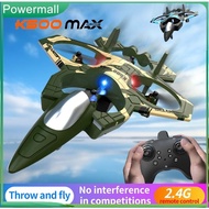 K500Max Fighter Jet Quadcopter Drone Stunt Light RC Airplane Four Channels Hovering High Altitude Ro