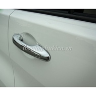 Innova Car Door Handle Cladding, Shiny Chrome-Plated abs Plastic Door Handle Trim